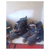 2 Paires de patins roues allignï¿½es