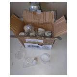 Lot d'embout en laiton et plastique