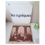3 disques vinyle 33 tours cyniques