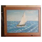 Peinture signée 26'' x 35''
