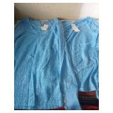 2 Chandail en filet Gr. L, neuf