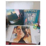 3 disques vinyle 33 tours Styx