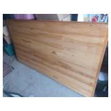 Panneau en bois 39'' x 72'' x 1''