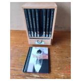 Boitier de livre sur le vin