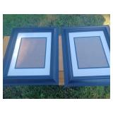 2 Cadres vitrés 15'' x 18'' chaque