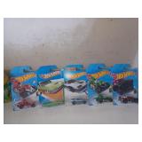 5 Hot Wheels