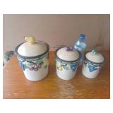3 Pots de comptoir
