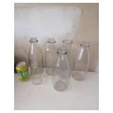 Bouteilles de lait
