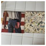 2 Pochettes vides disque vinyle 33 tours