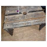 Table pour toupie