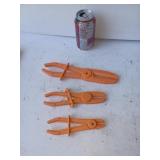 Pinces en plastique