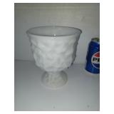 Pot Milk Glass