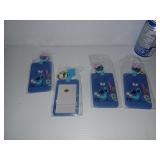 4 Cartes d'identification de valise