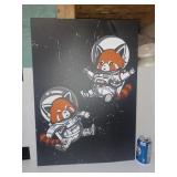 Affiche en métal 19'' x 25''