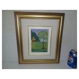 Peinture signé 12'' x 14''