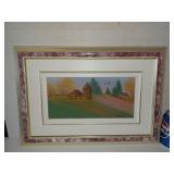 Peinture signé 11'' x 19''