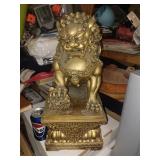 Lion sur base