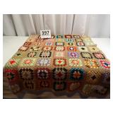 Granny Square Afghan 72' x 80'