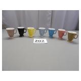 Shenango China Mugs Assorted Colors