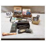 Mini Pry Bar, Blacksmith Tongs, Radiator Tester