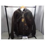 New - Men's Carhart w/ Hood Coat Size 3XL