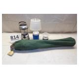 Battery Camping Lights & Bag Chair