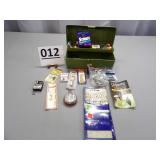 Tackle Box w/ Assortment of Fishing Items