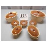 Shenango China Covered Baking Dishes