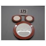 Shenango China w/ Rust Colored Ban