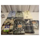 Dress & Flannel Shirts Size 3XL