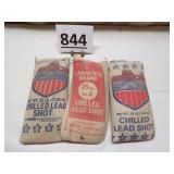 3 Bags of Chilled Lead 6 Shot
