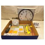 Clock, Thermometer, Mini Picks & Hooks, Hook Knife