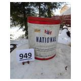 National Shortening Can 50# w/ Lid