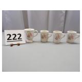 Shenango China 1998 Holiday Cheer Mugs