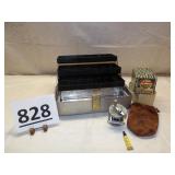 Empty Tackle Box & Pflueger Supreme Fishing Reel