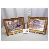 Calling the Wild Turkey & Black Bear Prints