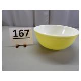 Vintage Yellow Pyrex Mixing Bowl
