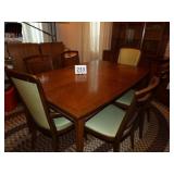 Dining Table w/ 6 Chairs & 2 Leaves