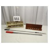 Belt & Tie Racks, Long Shoe Horns