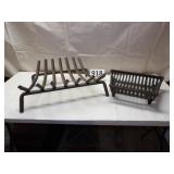 (2) Fireplace Grates