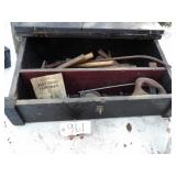Wooden Box w/ Autobody Tools