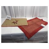 Polish Welcome Mat & New Red Mat