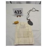 Webster's 'Callemall'Slate & Peg Turkey Call