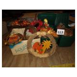 Fall Decorations, Wreaths, Baskets