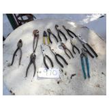 Assortment of Pliers, & Channel Locks