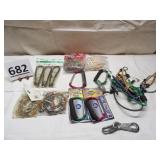 Bungee Cords, Carabiners & Misc. Items