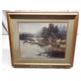 Deer Print by 'Julie A. Crocker'