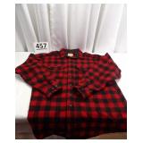 Woolrich Wool Red/Black Check Shirt Size 2XL