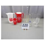 Plastic Pitchers, Mugs (Glass & Plastic)