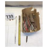 Chisels, Bar, Wedges & Plumb Bob